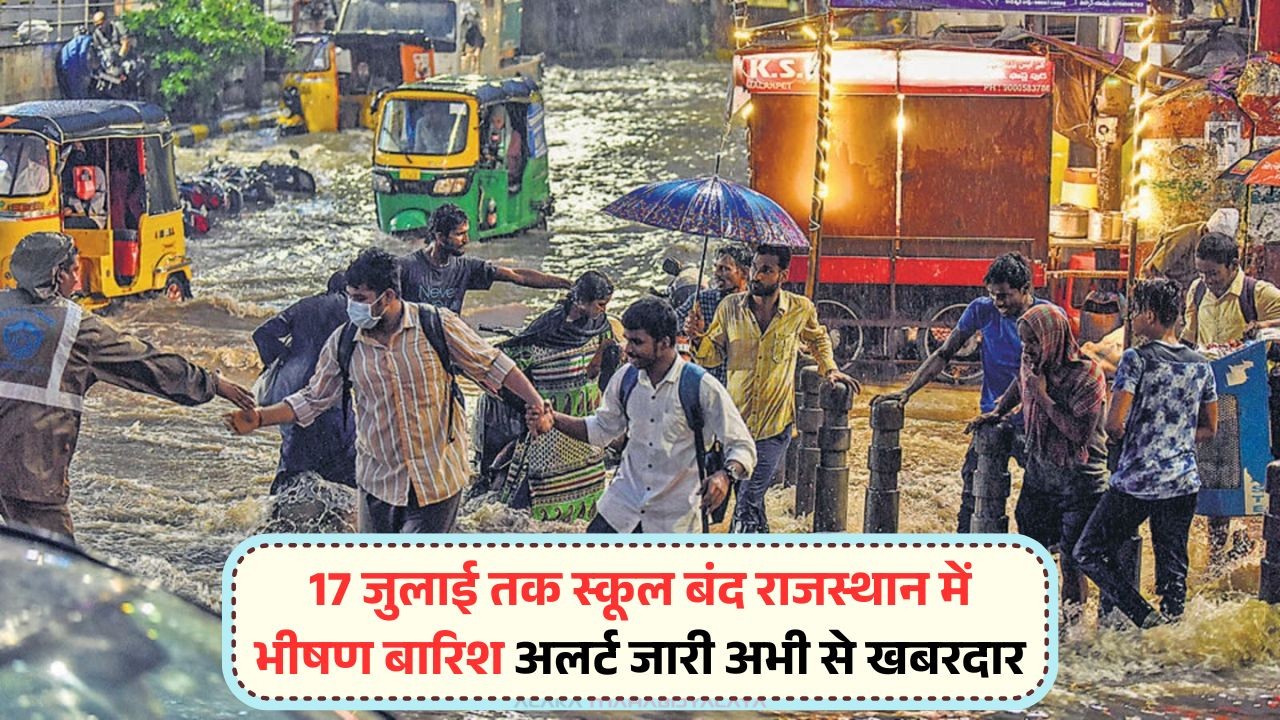 Rajasthan Rain Alert