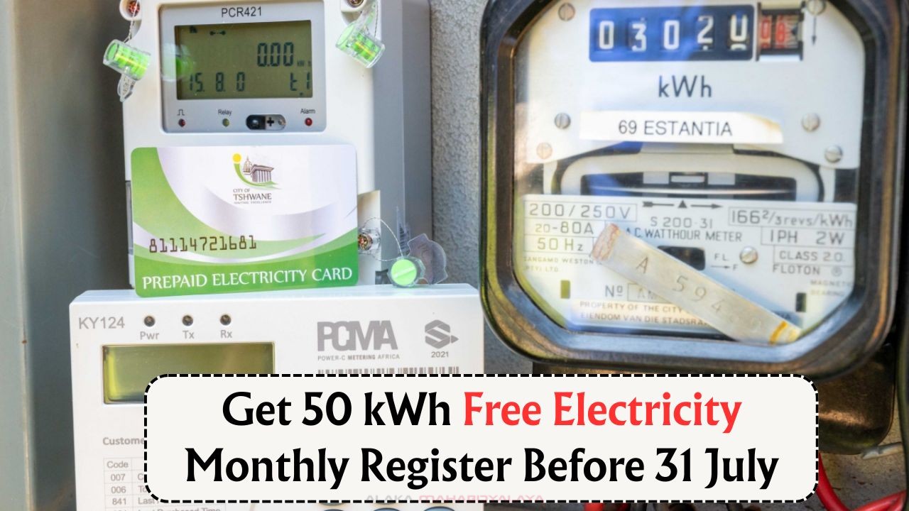 50 kWh Free Basic Electricity