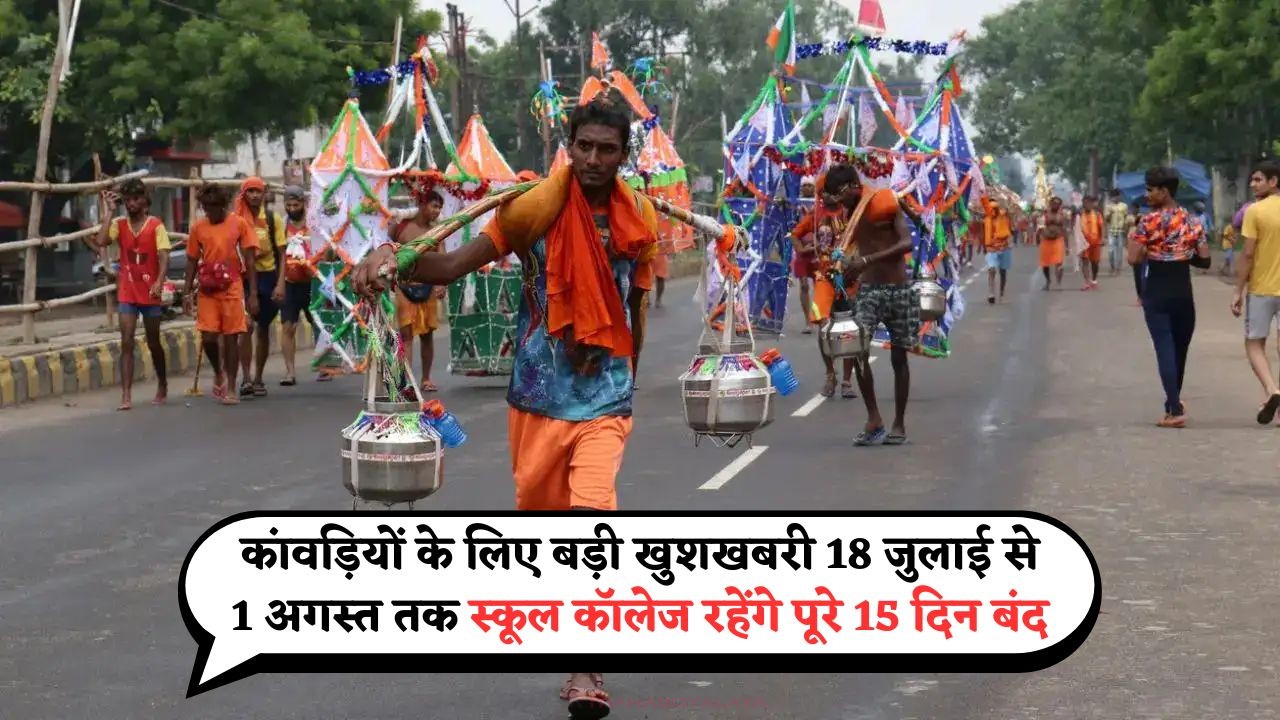 Kawad Yatra School Off