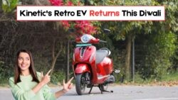 Kinetic’s Electric Revival: Retro Design, 120km Range, and Diwali Launch Confirmed – Will It Take on Chetak EV?