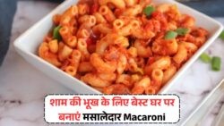 शाम को कुछ चटपटा खाना है? ट्राय करें ये मसालेदार Macaroni घर पर – Masala Macaroni Recipe Easy