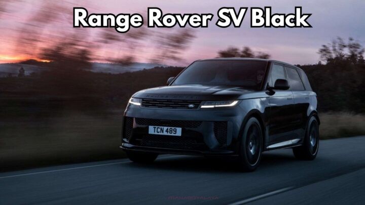 Range Rover SV Black