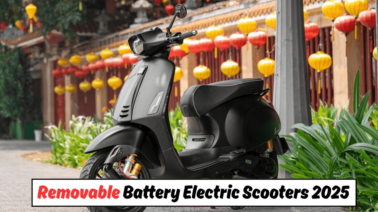 Removable Battery Electric Scooters 2025