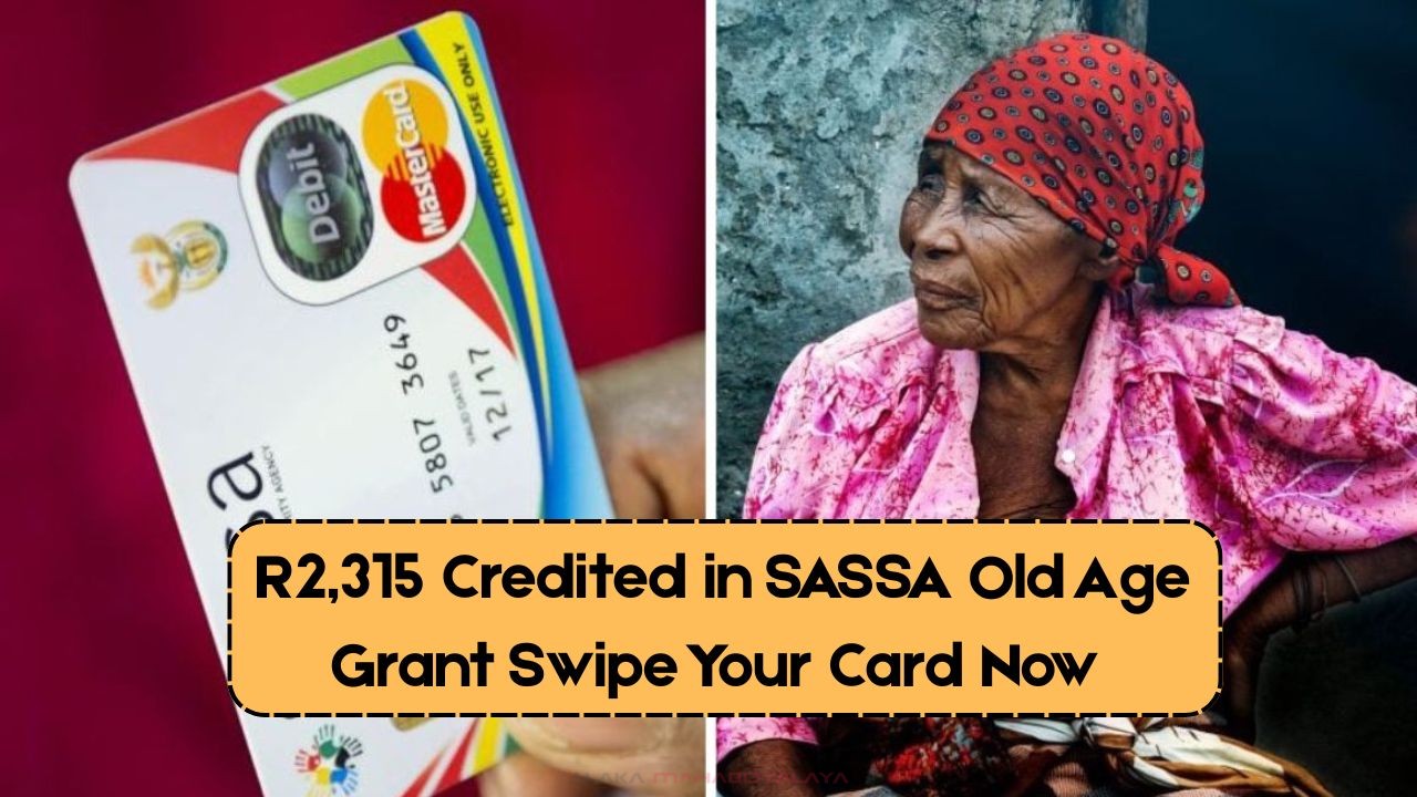 SASSA Old Age Grant